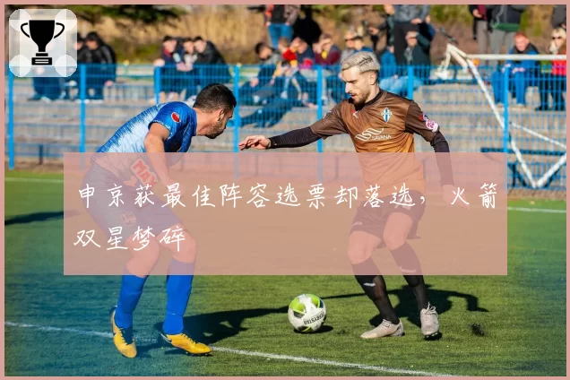 申京获最佳阵容选票却落选，火箭双星梦碎